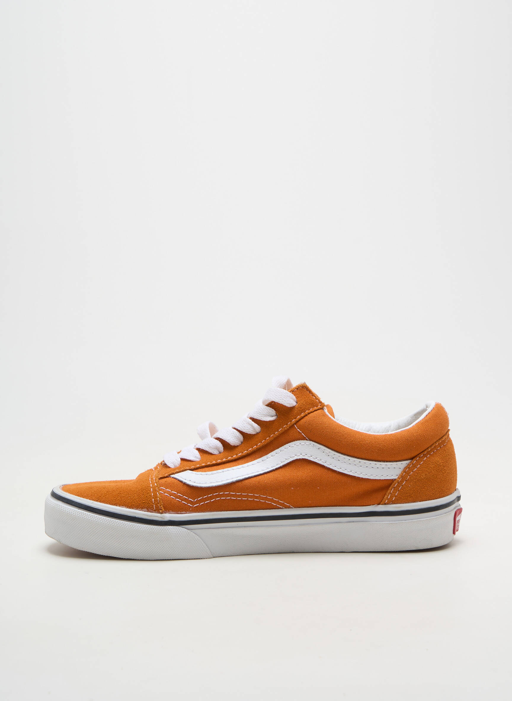 Adidași vârf rotund vârf rotund portocalie VANS unisex