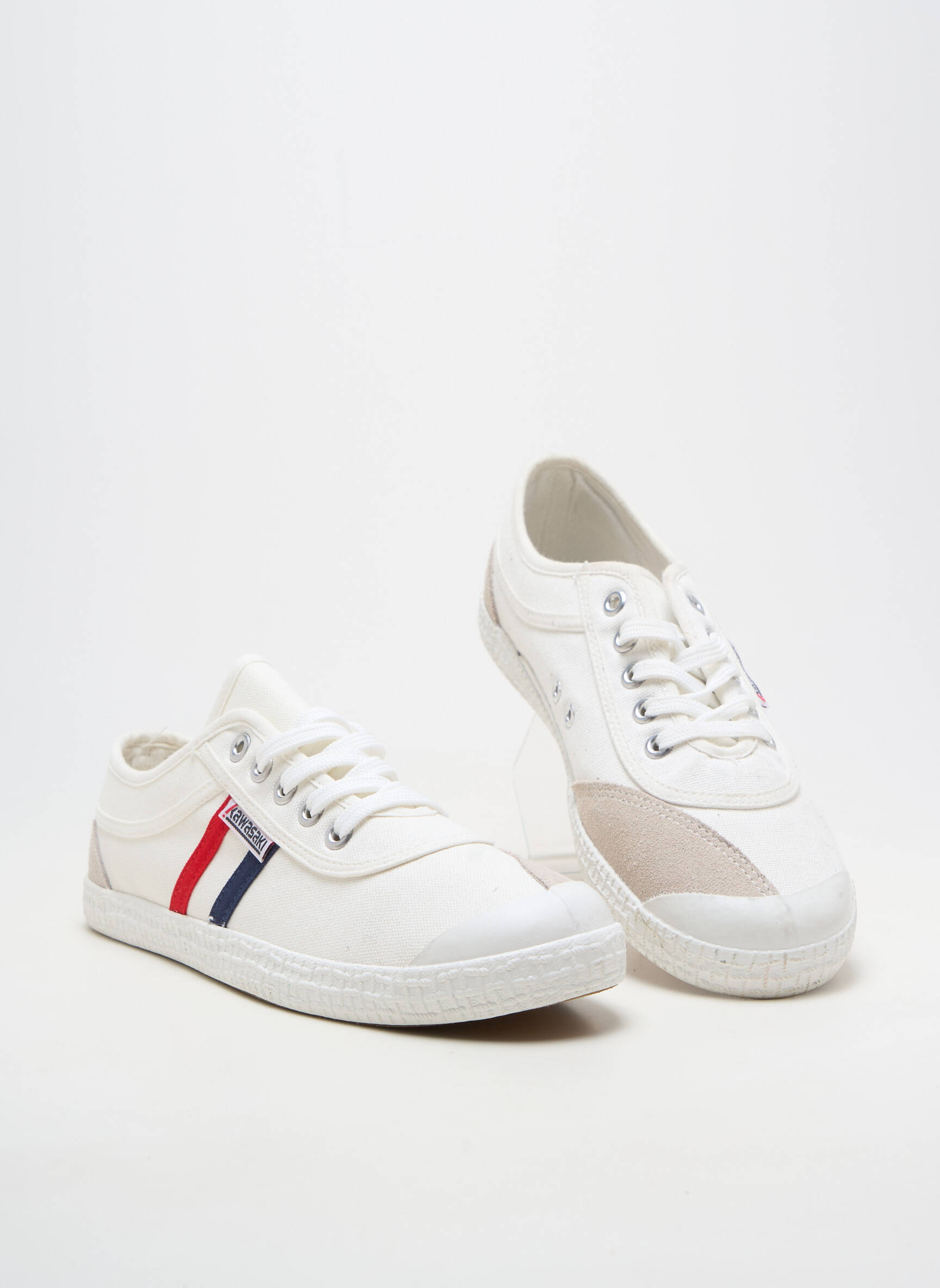 Adidași vârf rotund vârf rotund alb KAWASAKI bărbat