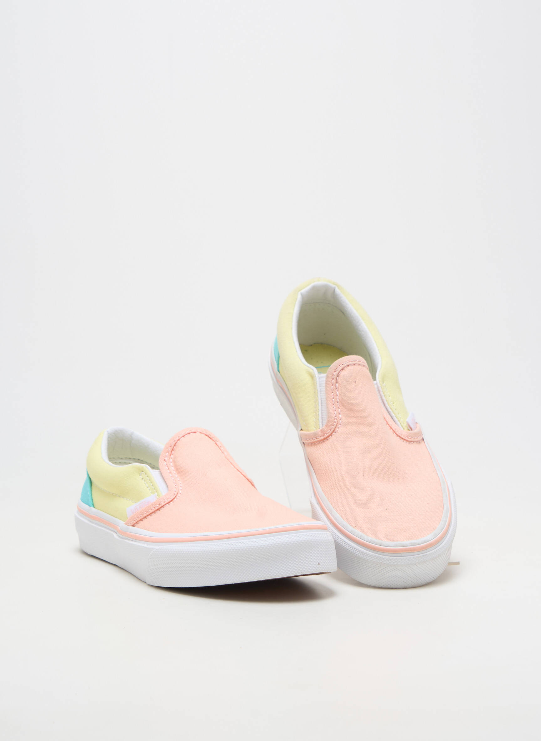 Slip-on-uri vârf rotund vârf rotund roz VANS fată