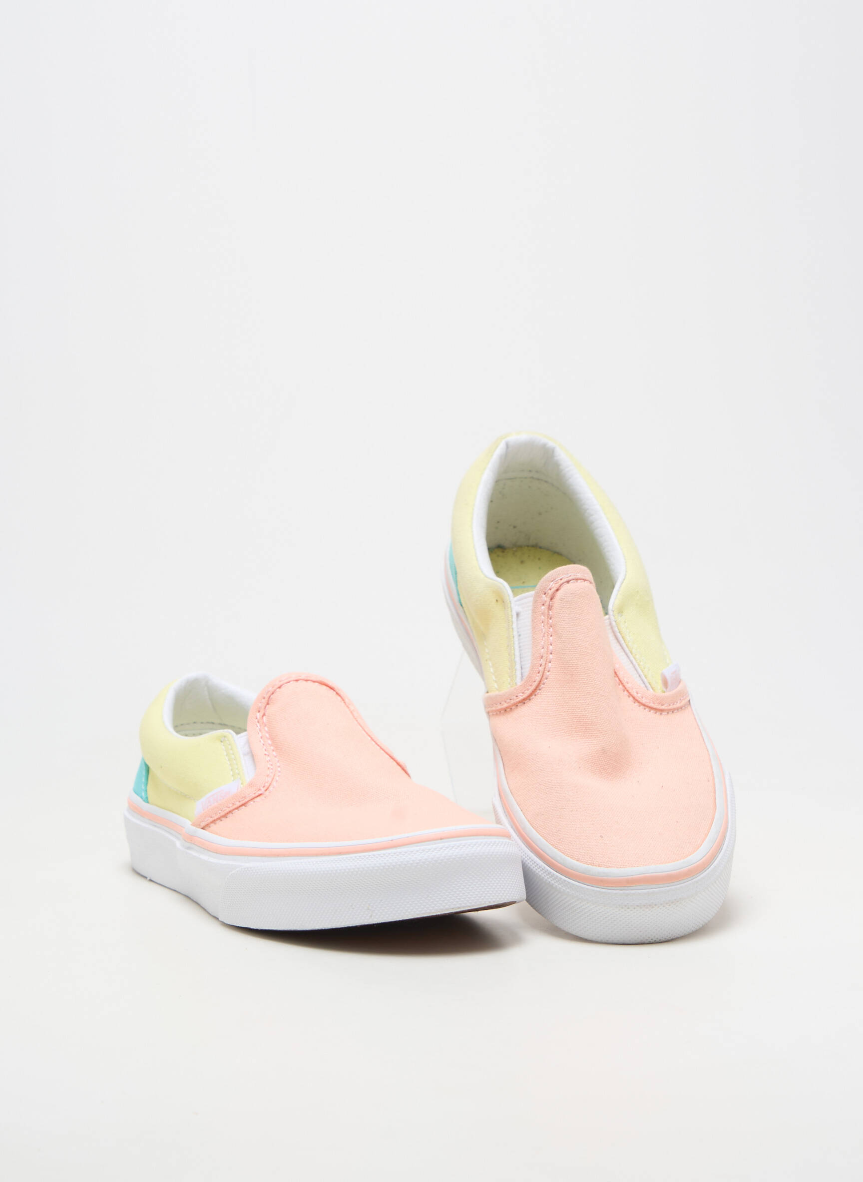 Slip-on-uri vârf rotund vârf rotund roz VANS fată