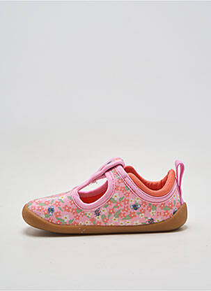 Adidași vârf rotund vârf rotund roz CLARKS fată