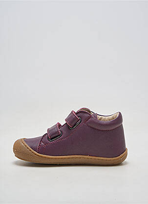 Ghete material neted vârf rotund violet NATURINO fată