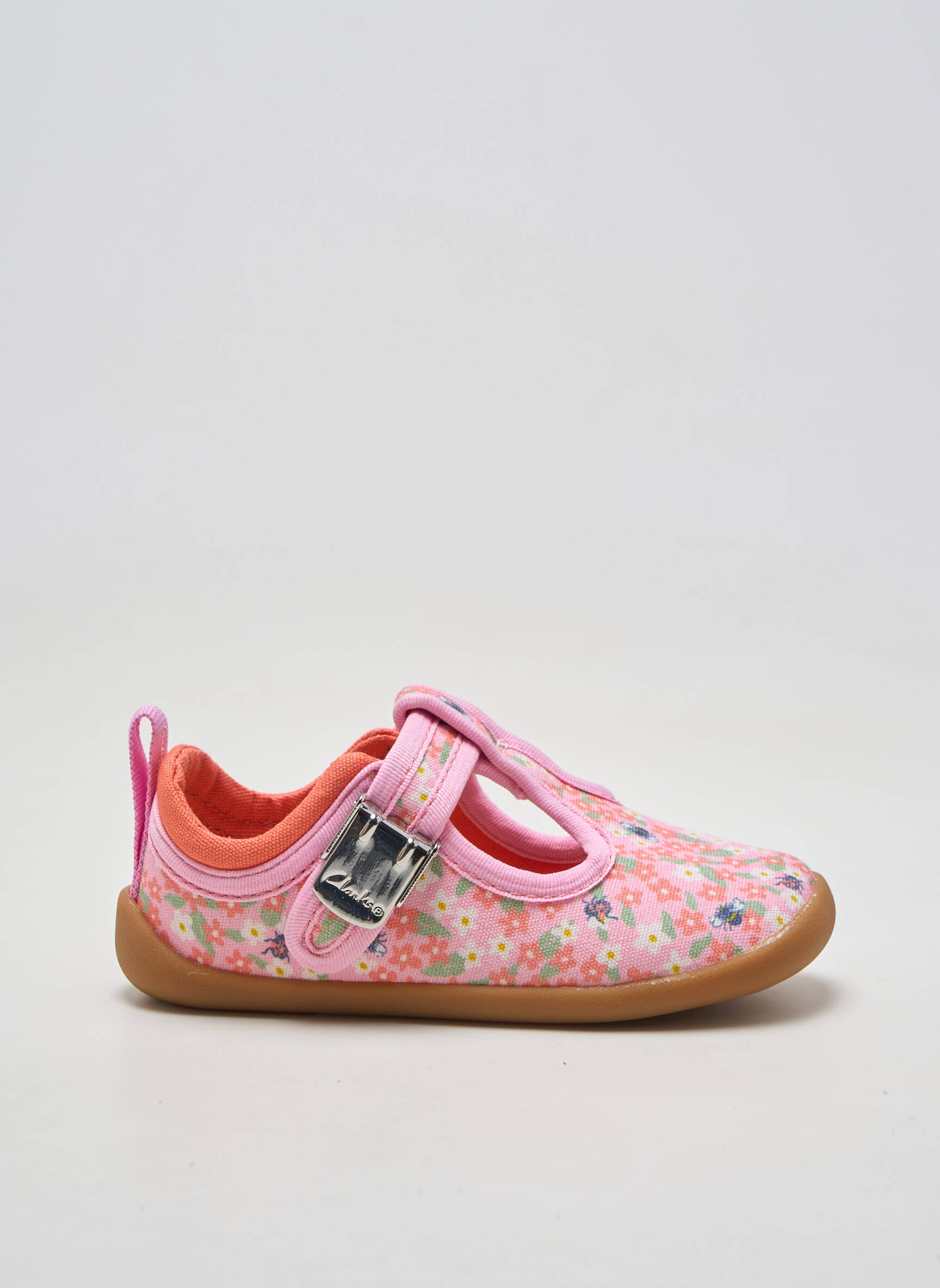 Adidași vârf rotund vârf rotund roz CLARKS fată