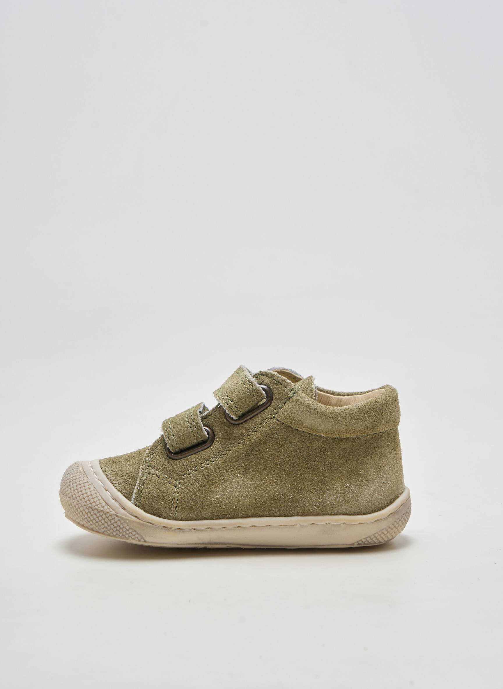 Adidași nubuc vârf rotund verde NATURINO băiat