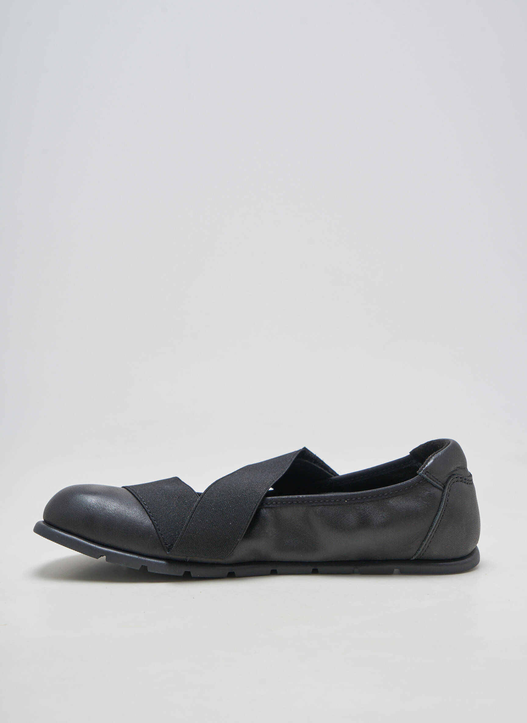 Balerine material neted toc plat până la 3 cm negru ZAPATO FEROZ femeie