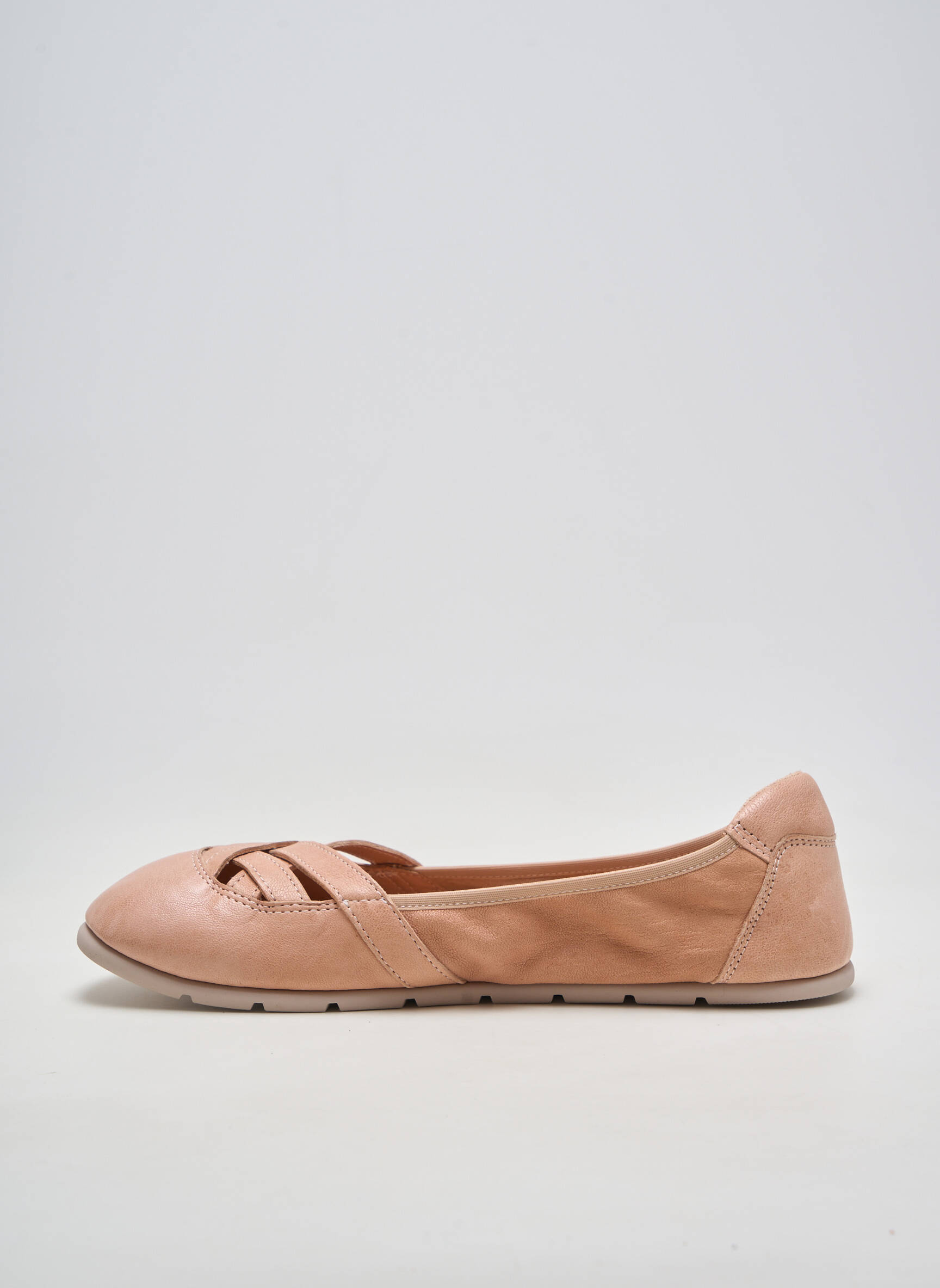Balerine material neted toc plat până la 3 cm roz ZAPATO FEROZ femeie