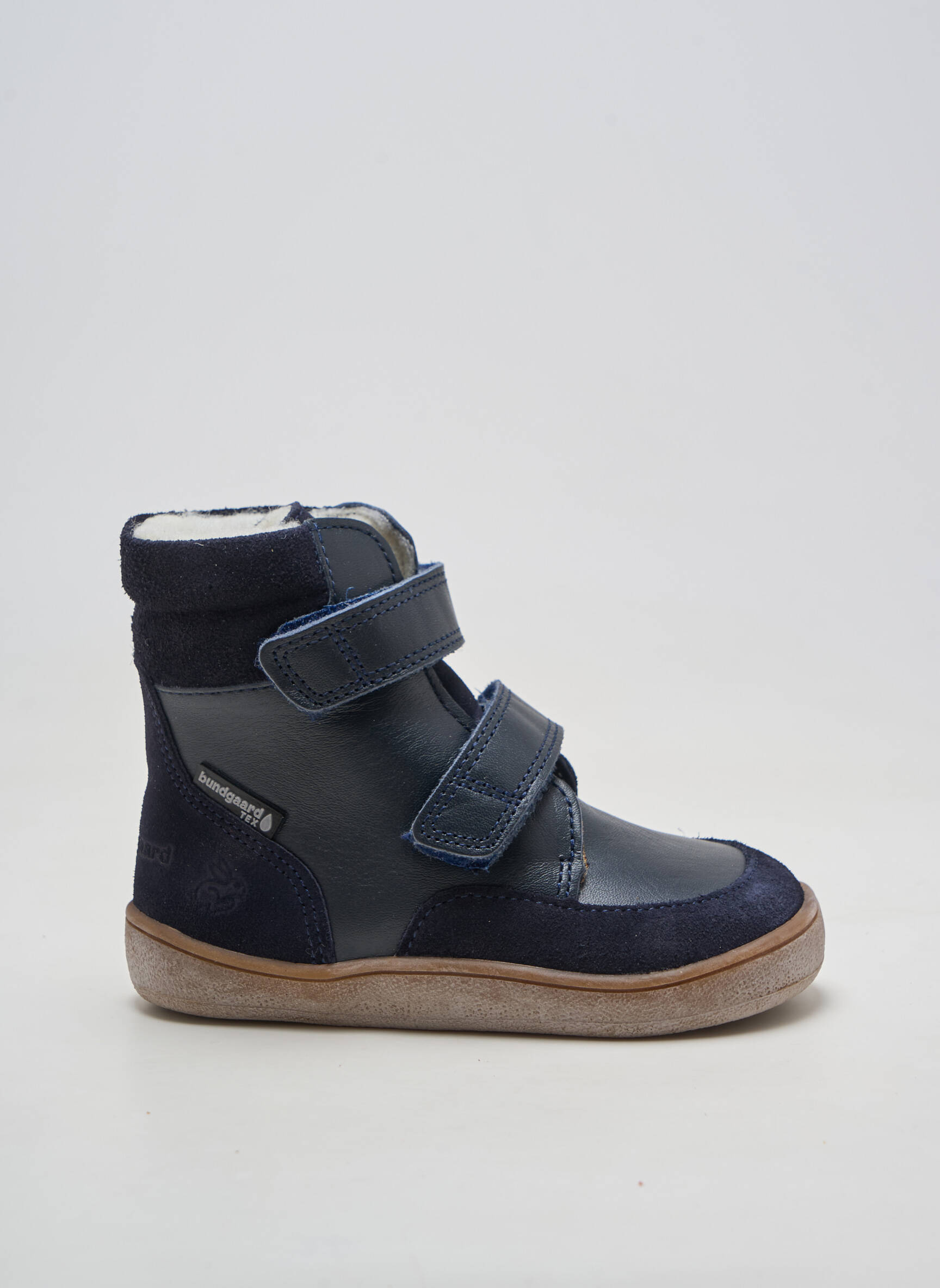 Botine/ghete nubuc vârf rotund albastru BUNDGAARD băiat
