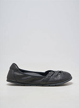 Balerine material neted toc plat până la 3 cm negru ZAPATO FEROZ femeie
