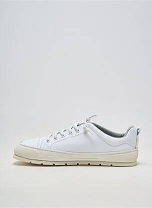 Adidași material neted vârf rotund alb ZAPATO FEROZ bărbat
