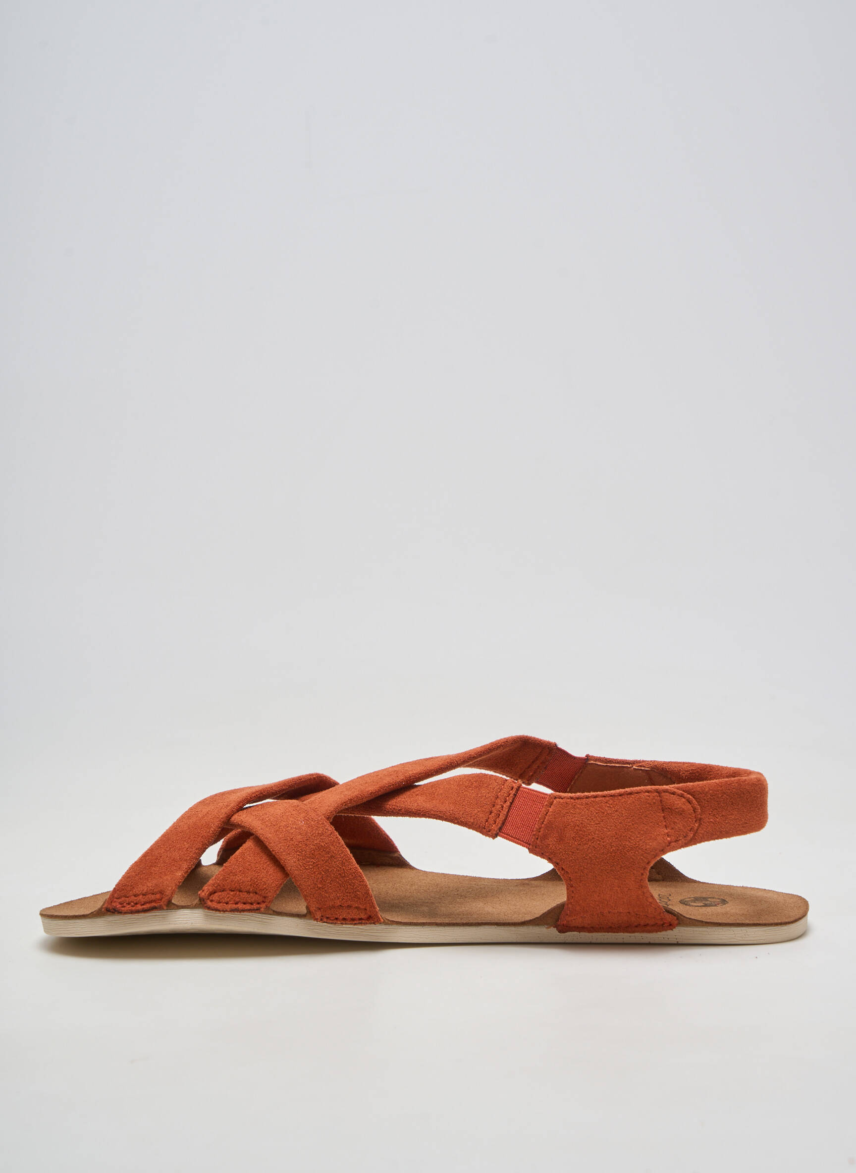 Sandale/pantofi decupați toc plat până la 3 cm maro ZAPATO FEROZ femeie