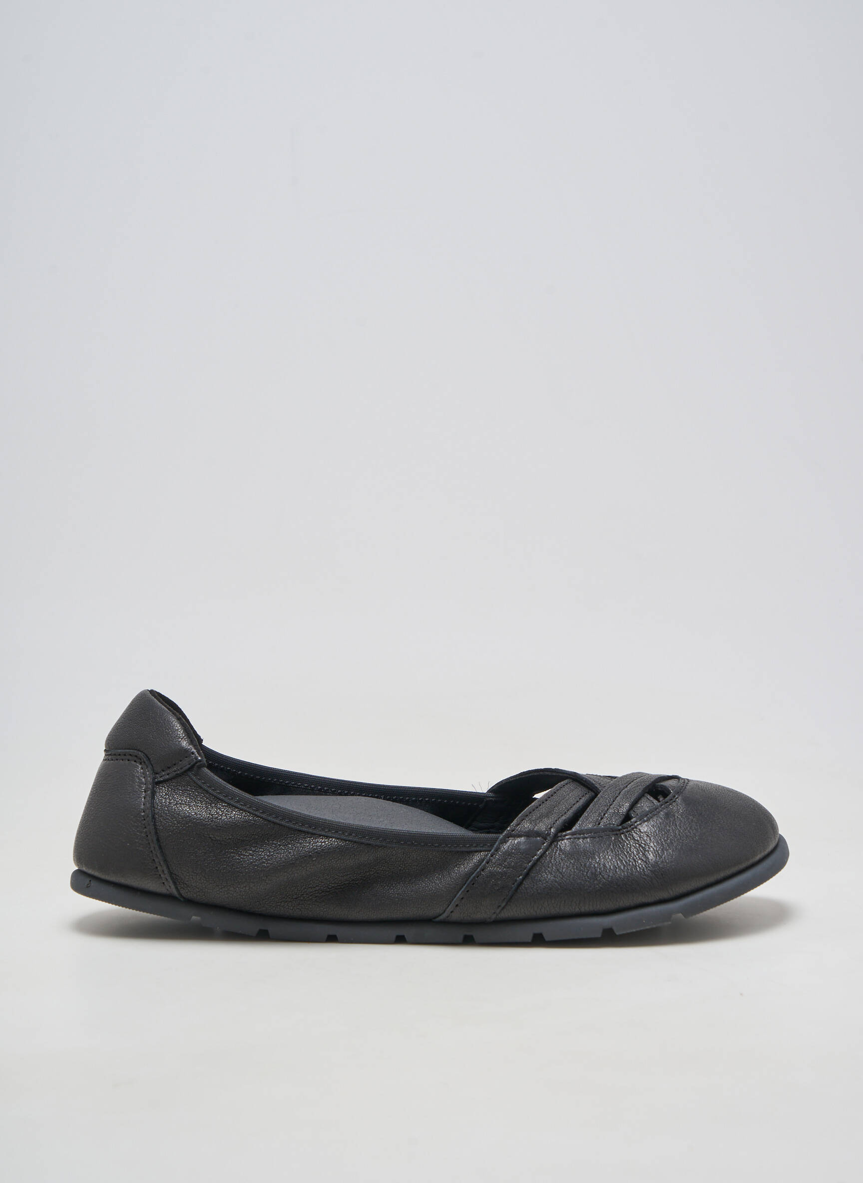 Balerine material neted toc plat până la 3 cm negru ZAPATO FEROZ femeie