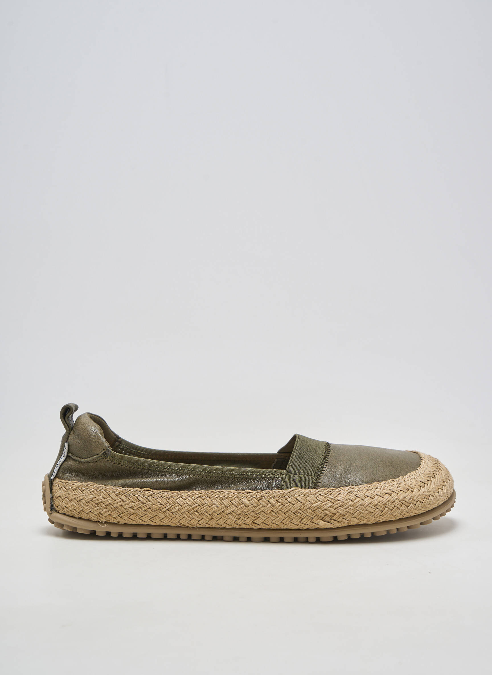Balerine material neted toc plat până la 3 cm verde ZAPATO FEROZ femeie