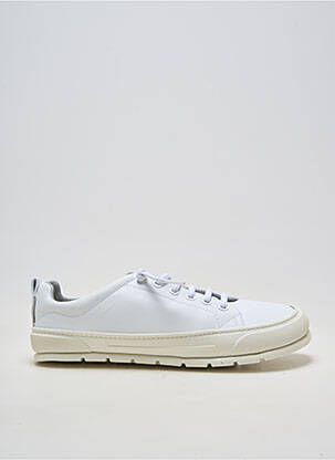 Adidași material neted vârf rotund alb ZAPATO FEROZ bărbat