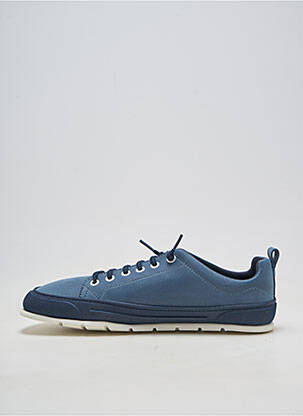 Adidași material neted vârf rotund albastru ZAPATO FEROZ bărbat