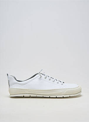 Adidași material neted vârf rotund alb ZAPATO FEROZ bărbat