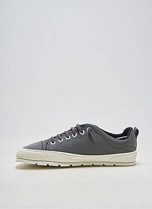 Adidași material neted vârf rotund gri ZAPATO FEROZ bărbat