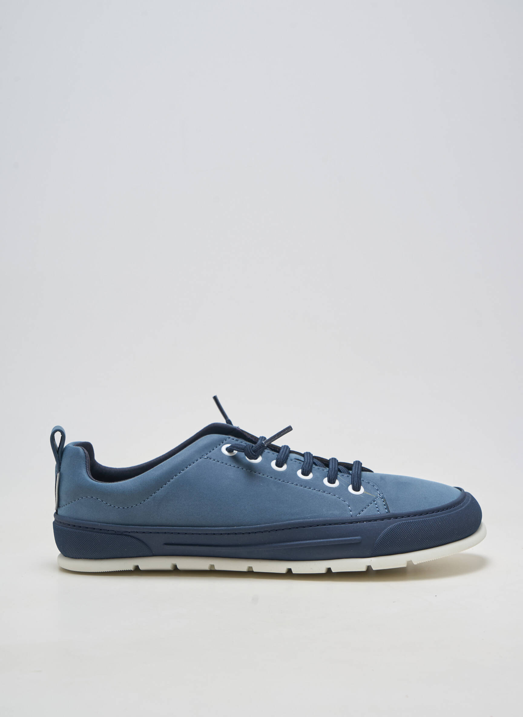 Adidași material neted vârf rotund albastru ZAPATO FEROZ bărbat