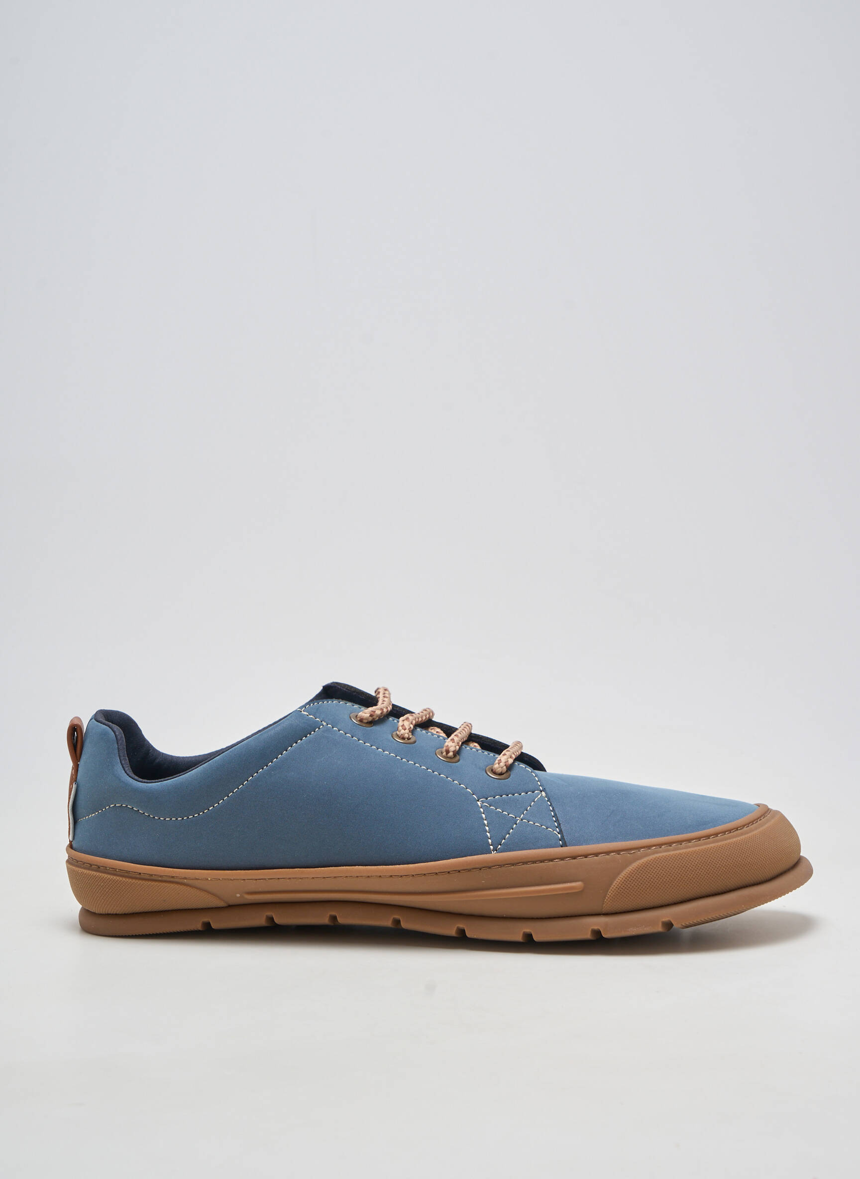 Adidași material neted vârf rotund albastru ZAPATO FEROZ bărbat