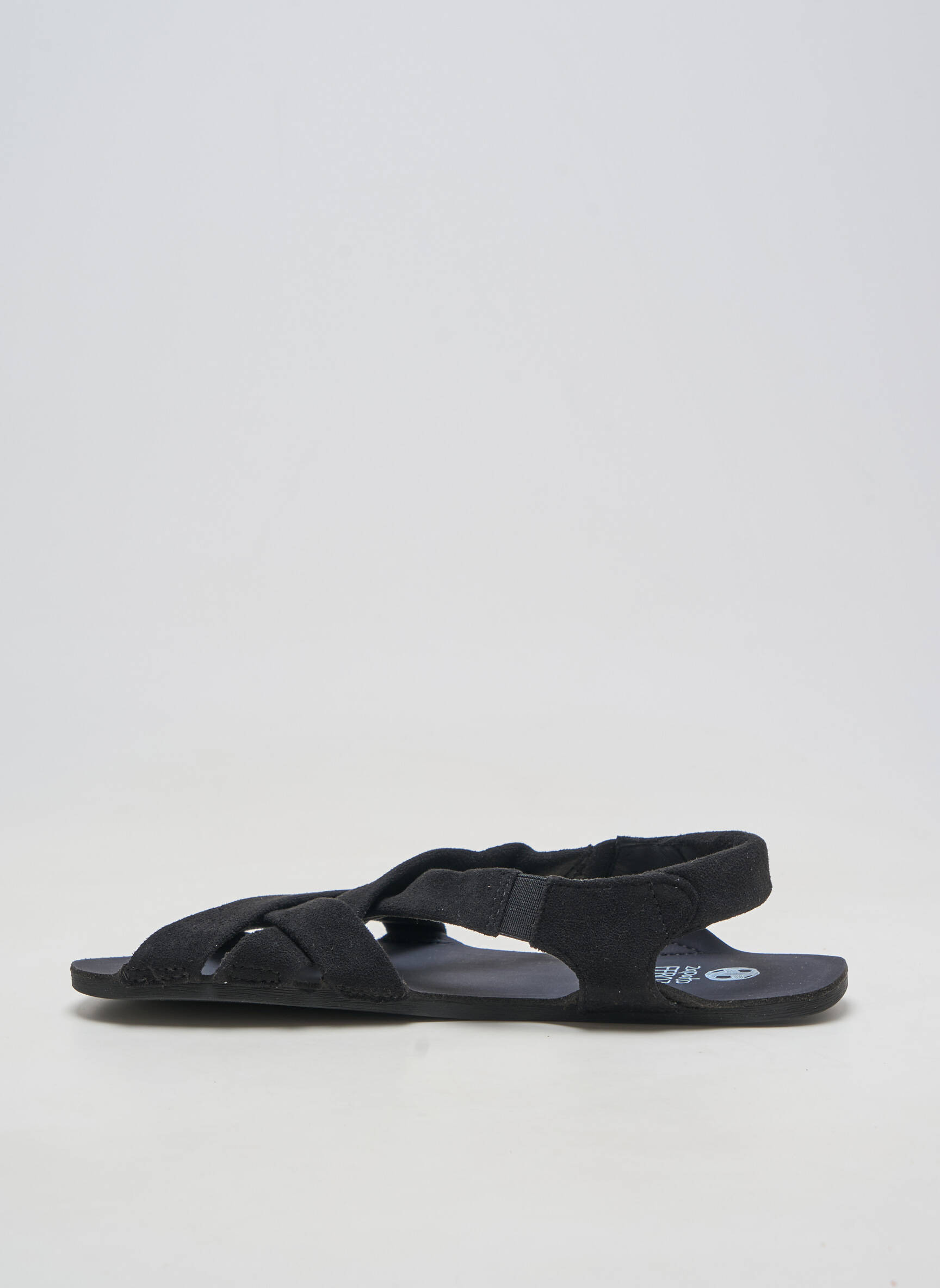 Sandale/pantofi decupați toc plat până la 3 cm negru ZAPATO FEROZ femeie
