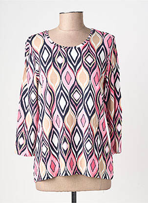 Tricou mâneci 3/4 mâneci 3/4 roz BETTY BARCLAY femeie