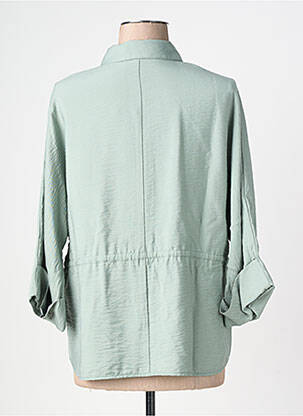 Cămașă țesătură crep mâneci 3/4 verde BETTY BARCLAY femeie