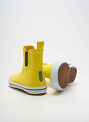Botine/ghete material neted vârf rotund galben REIMA copil
