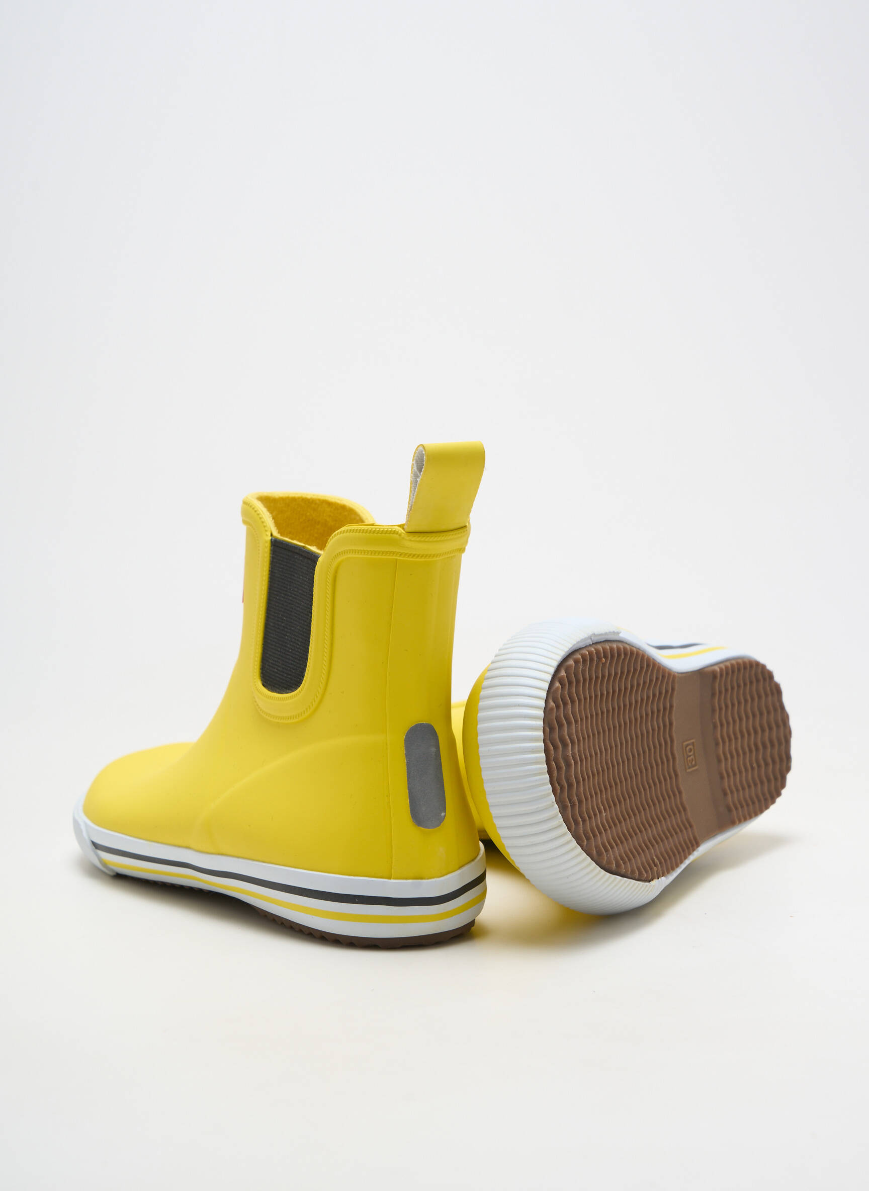 Botine/ghete material neted vârf rotund galben REIMA copil