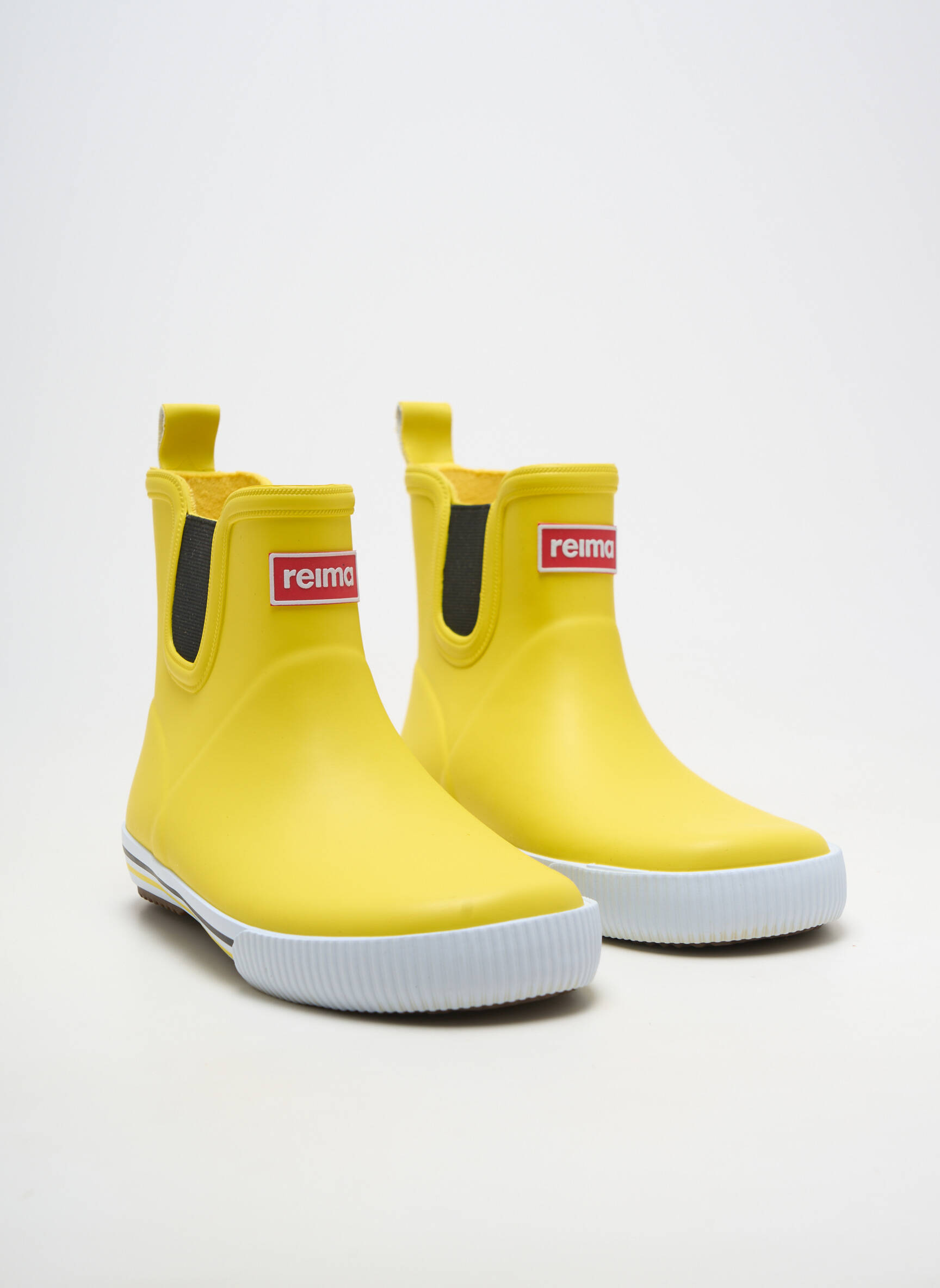 Botine/ghete material neted vârf rotund galben REIMA copil