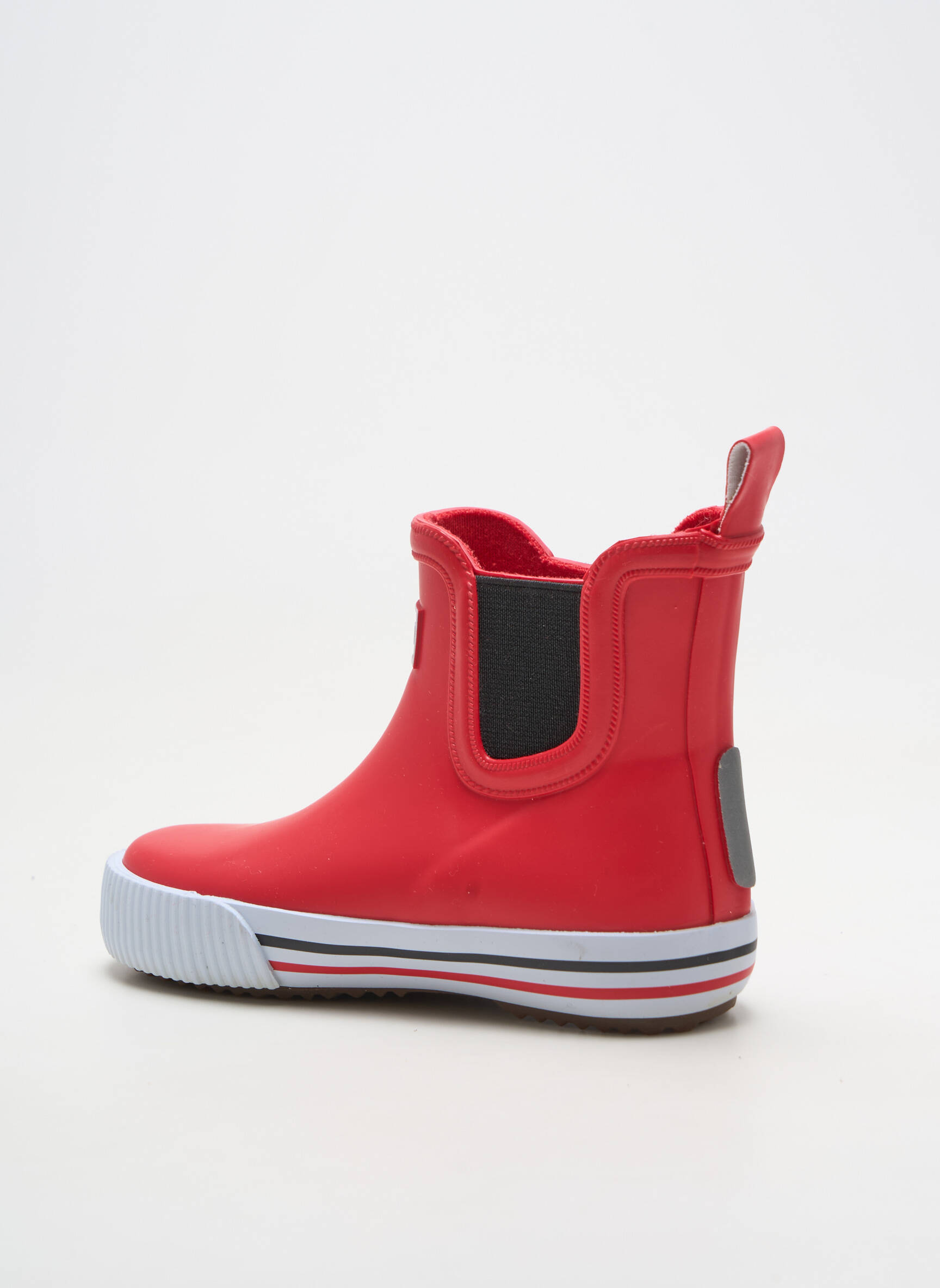 Botine/ghete material neted vârf rotund roșu REIMA copil