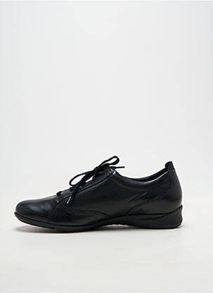 Adidași material neted toc plat până la 3 cm negru MEPHISTO femeie