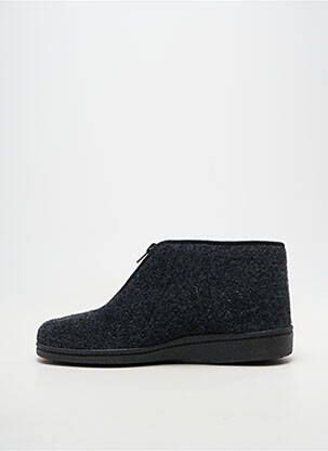 Papuci/pantofi de casă vârf rotund vârf rotund gri LA MAISON DE L'ESPADRILLE unisex