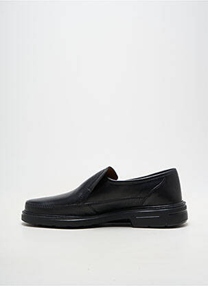 Mocasini material neted vârf rotund negru SIOUX bărbat