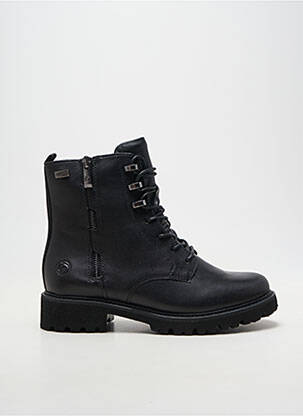 Botine/ghete material neted toc de 4 la 6 cm negru REMONTE femeie