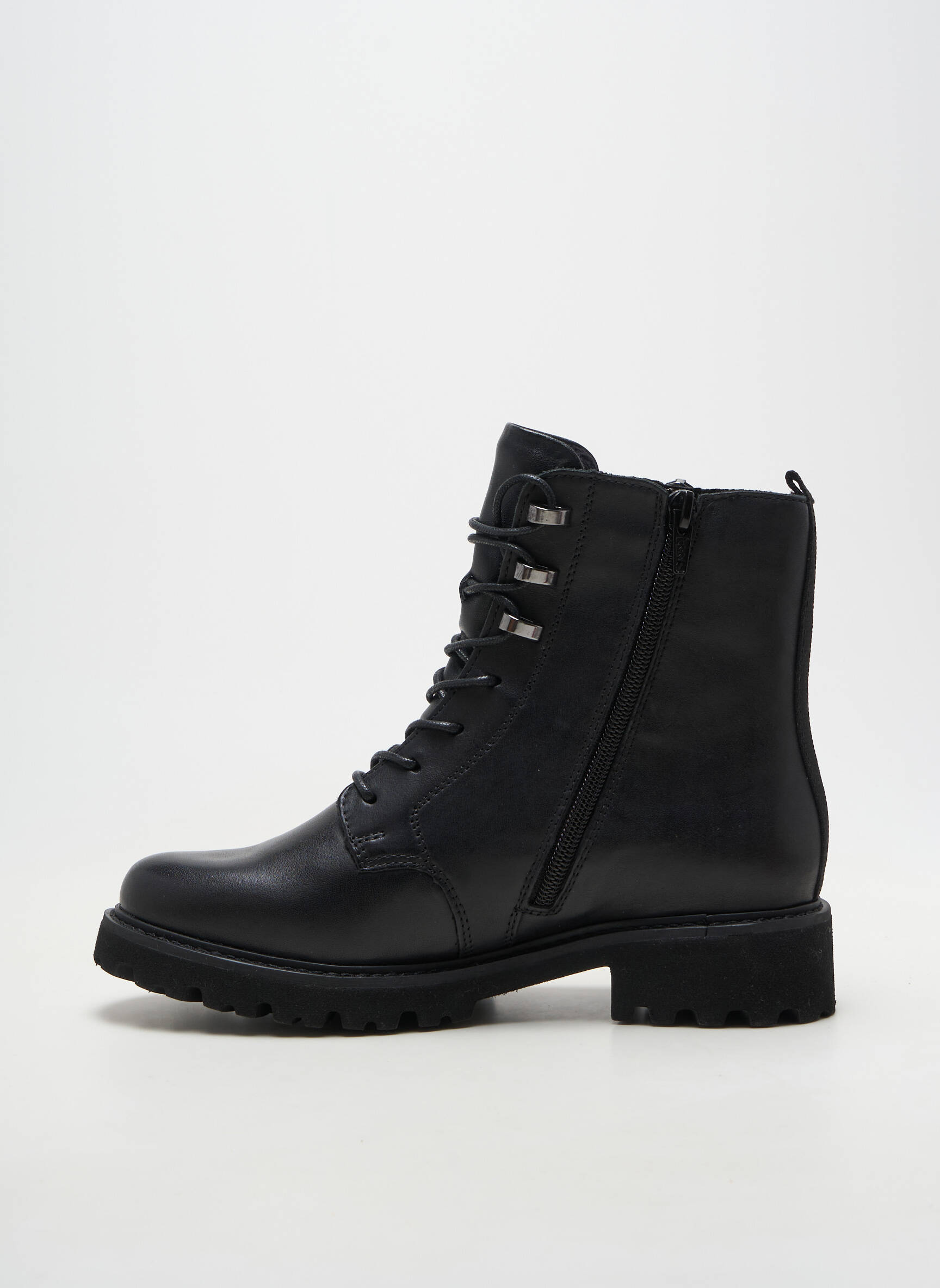 Botine/ghete material neted toc de 4 la 6 cm negru REMONTE femeie