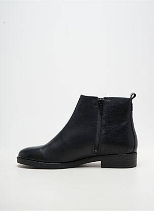 Botine/ghete material neted toc plat până la 3 cm negru TBS femeie