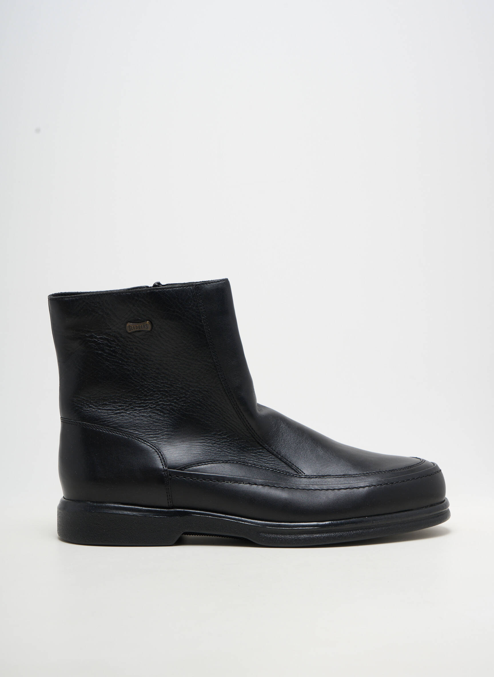 Botine/ghete închidere cu fermoar chiquet negru SLEDGERS bărbat