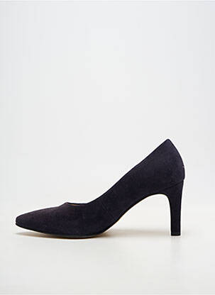 Pantofi cu toc nubuc toc de 7 la 9 cm violet GABOR femeie