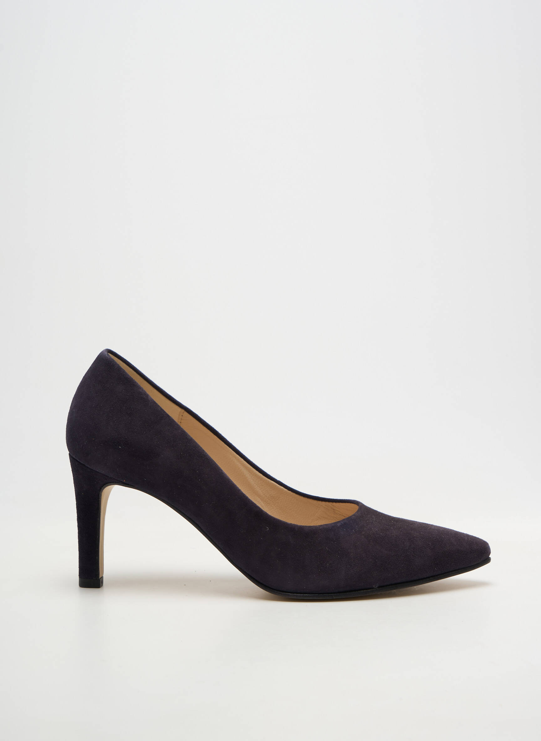 Pantofi cu toc nubuc toc de 7 la 9 cm violet GABOR femeie