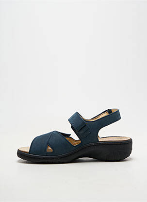 Sandale/pantofi decupați chiquet toc de 4 la 6 cm albastru MOBILS femeie
