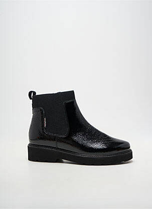 Botine/ghete vârf rotund toc de 4 la 6 cm negru MOBILS femeie