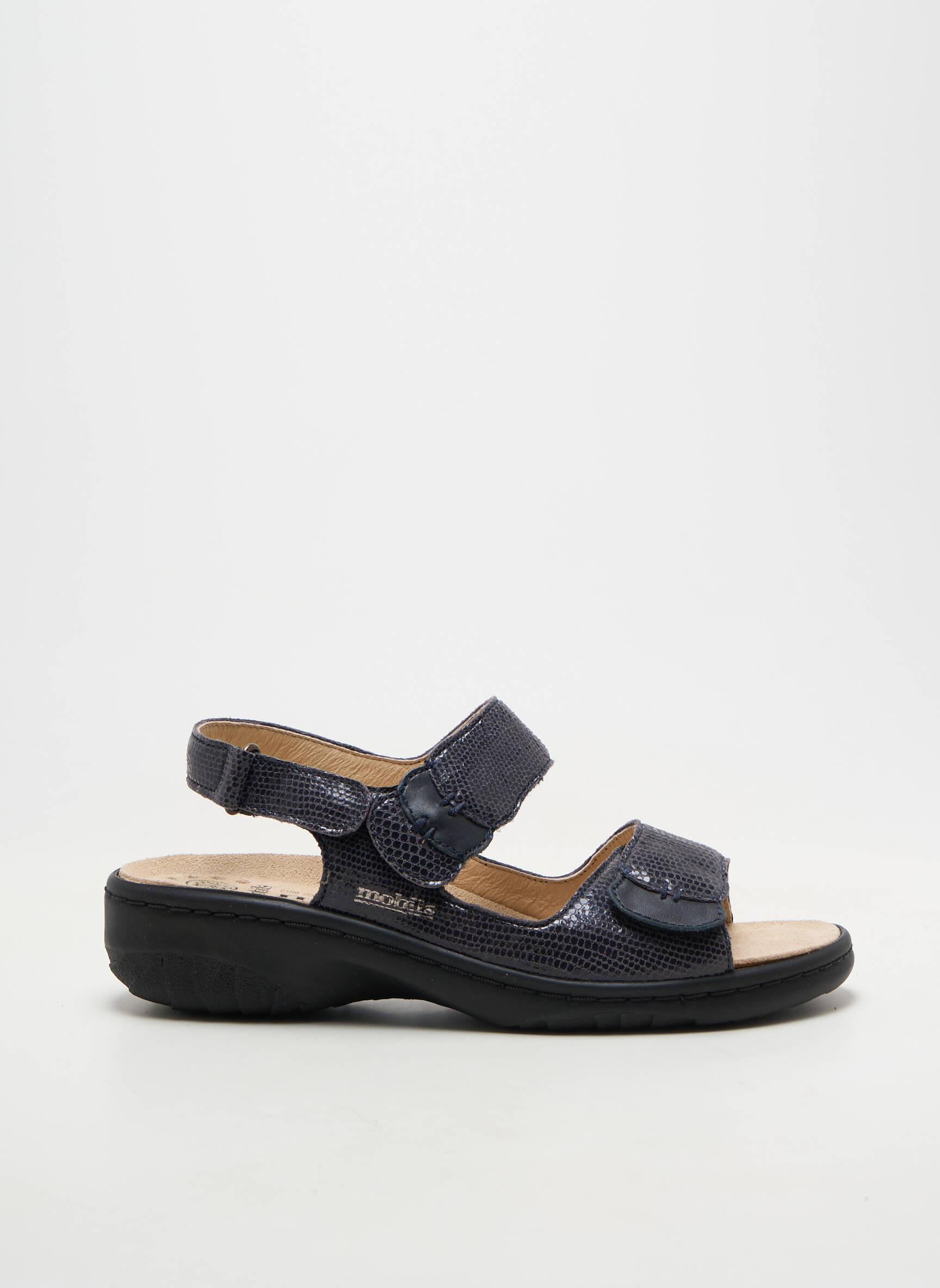 Sandale/pantofi decupați chiquet toc de 4 la 6 cm albastru MOBILS femeie