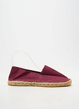 Espadrile vârf rotund toc plat până la 3 cm violet LA MAISON DE L'ESPADRILLE femeie