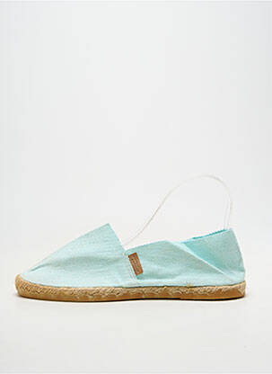 Espadrile vârf rotund toc plat până la 3 cm albastru LA MAISON DE L'ESPADRILLE femeie