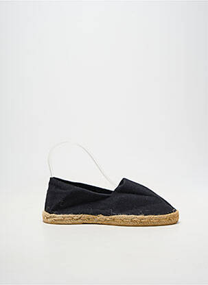 Espadrile vârf rotund toc plat până la 3 cm negru LA MAISON DE L'ESPADRILLE femeie