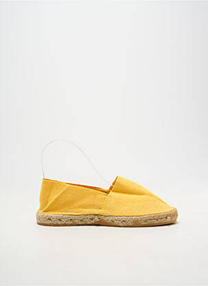 Espadrile vârf rotund toc plat până la 3 cm galben LA MAISON DE L'ESPADRILLE femeie