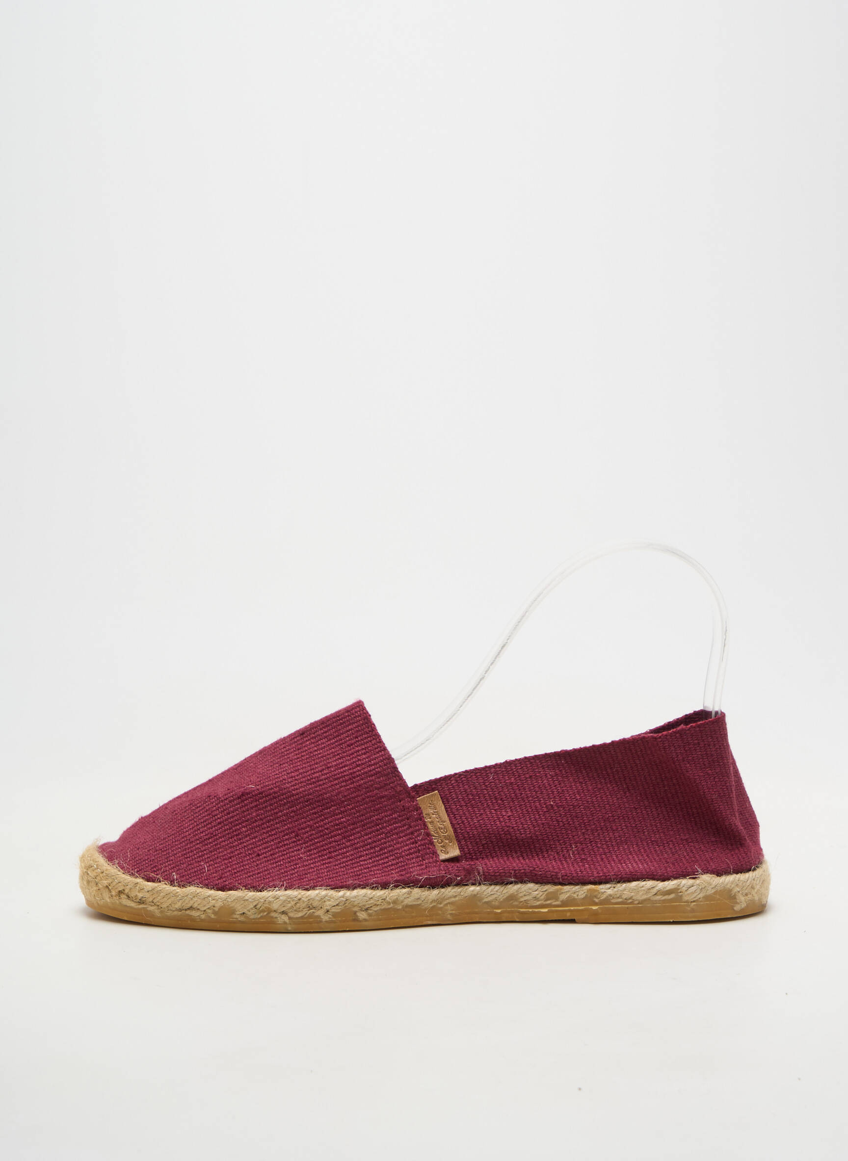 Espadrile vârf rotund toc plat până la 3 cm violet LA MAISON DE L'ESPADRILLE femeie