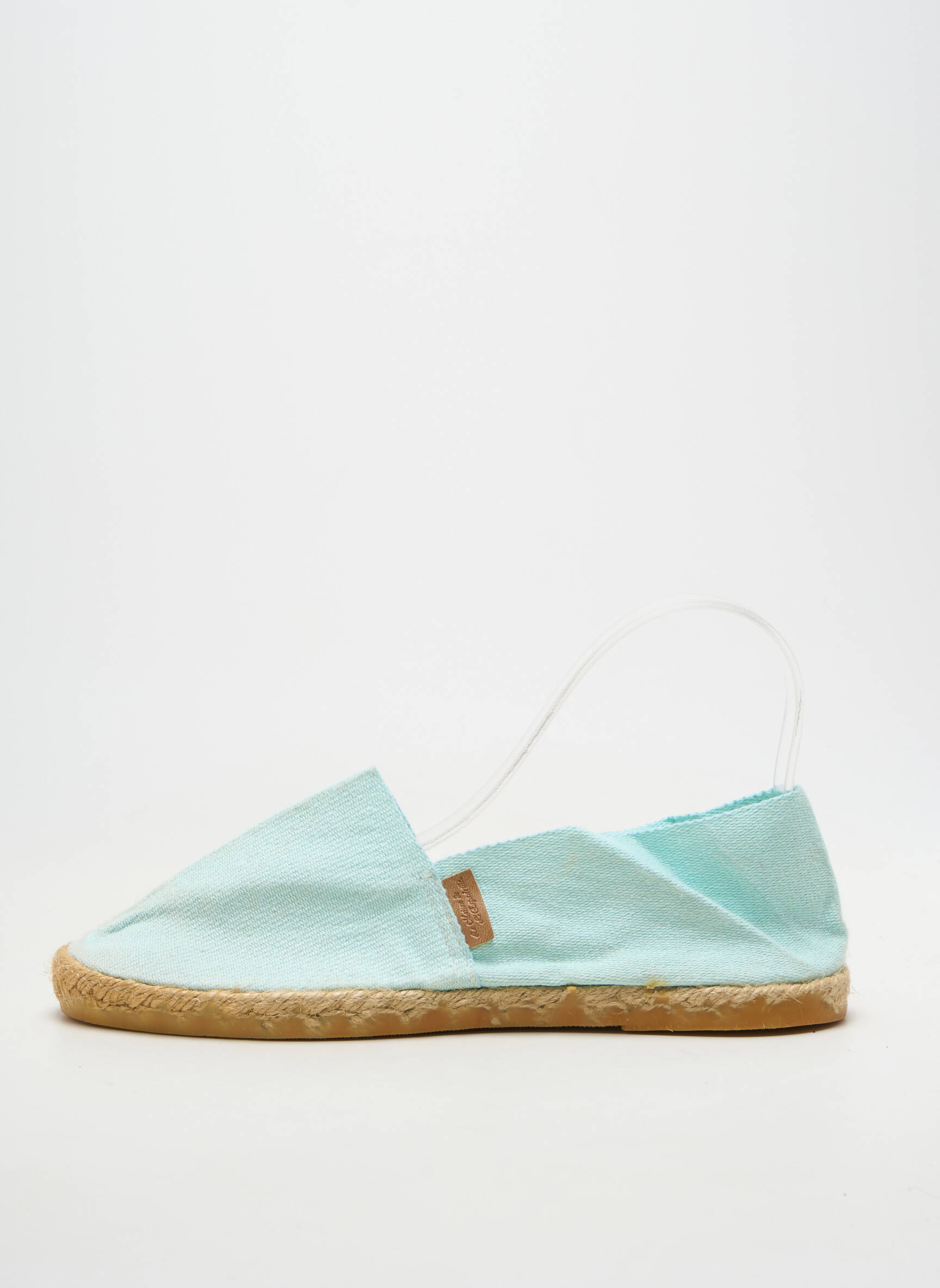 Espadrile vârf rotund toc plat până la 3 cm albastru LA MAISON DE L'ESPADRILLE femeie