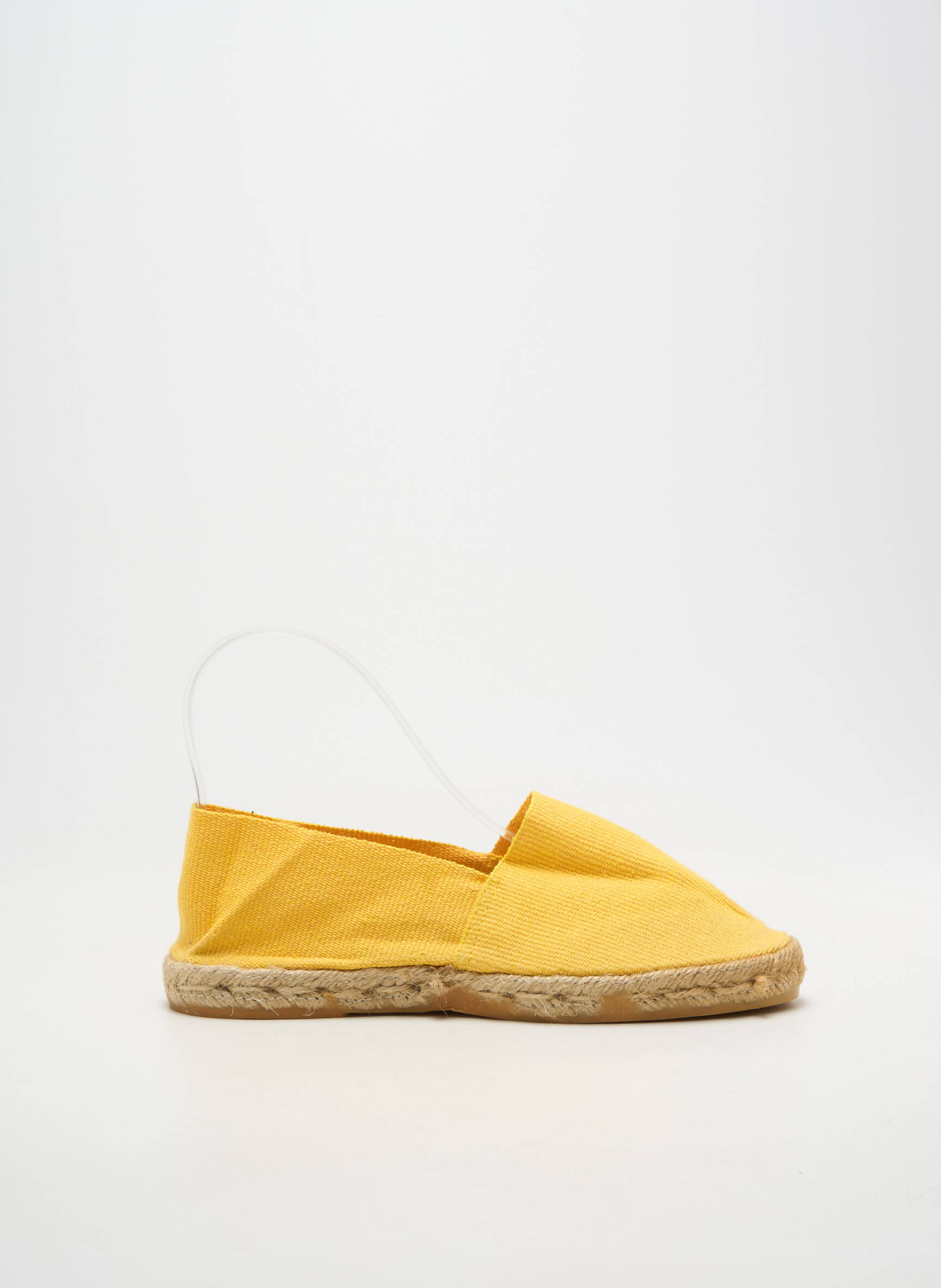 Espadrile vârf rotund toc plat până la 3 cm galben LA MAISON DE L'ESPADRILLE femeie