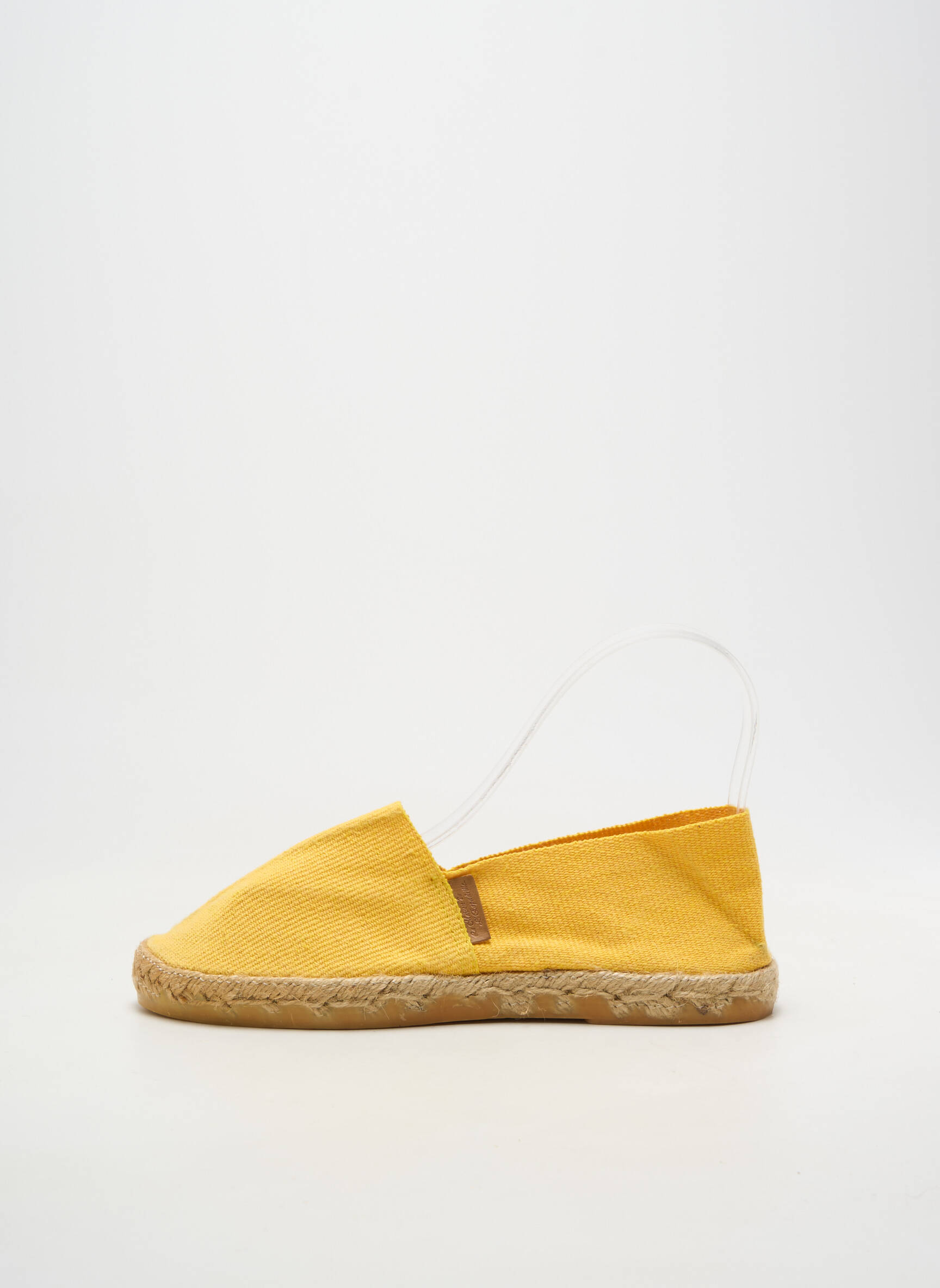 Espadrile vârf rotund toc plat până la 3 cm galben LA MAISON DE L'ESPADRILLE femeie