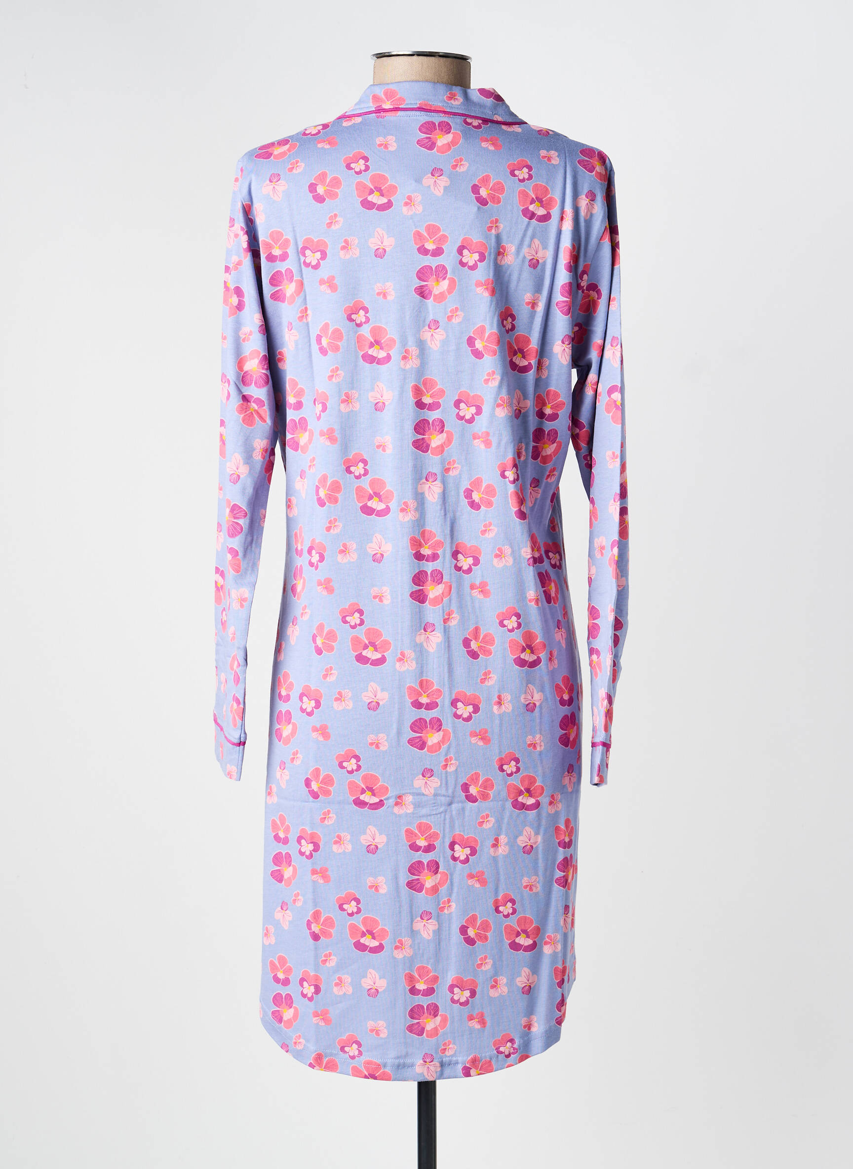Cămașă de noapte mâneci lungi violet ROSE POMME femeie